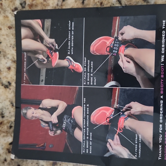 Booty Boot Glute and Leg Exercise Accessory - Picture 3 of 5
